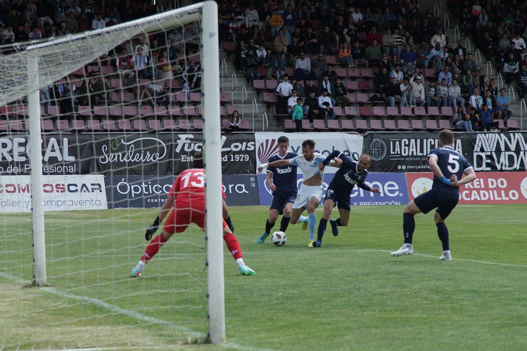 SD Compostela vs Marino de Luanco: las imágenes del partido