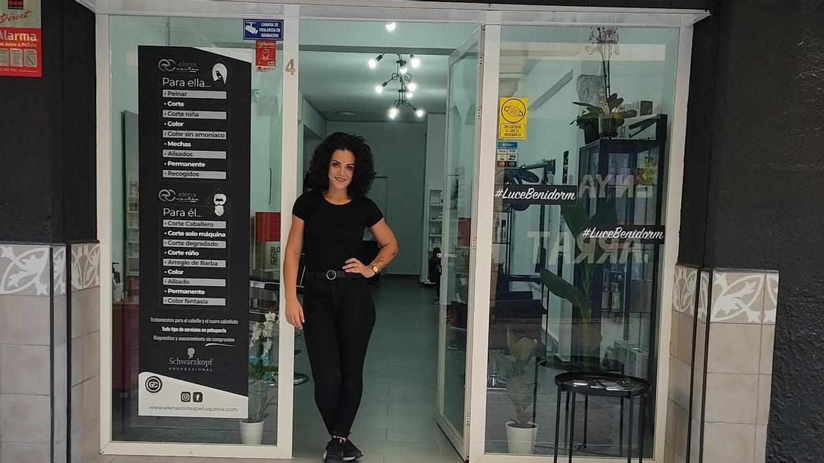 Nueva peluquería Elena Cortés en Benidorm.