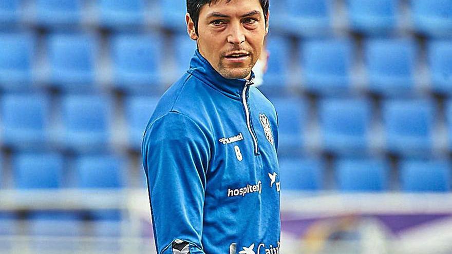 Borja Lasso, en un entrenamiento de la presente temporada.