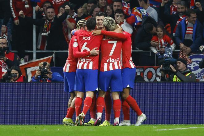 Copa del Rey. Octavos. Atlético de Madrid - Real Madrid, en imágenes