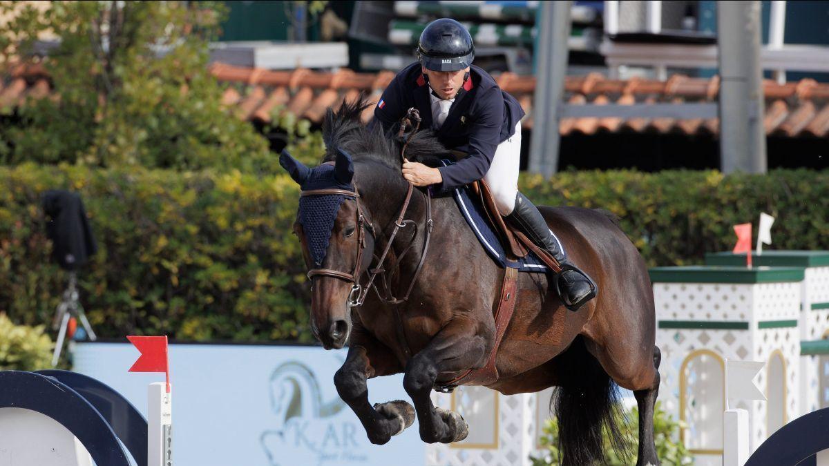 Nicolas Sers, con Komet des K Z, vencedor del Trofeo de Apertura RCPB, primera prueba del CSIO Barcelona 2026