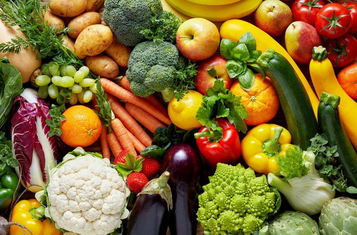 Las frutas, verduras y hortalizas, claves en la dieta.