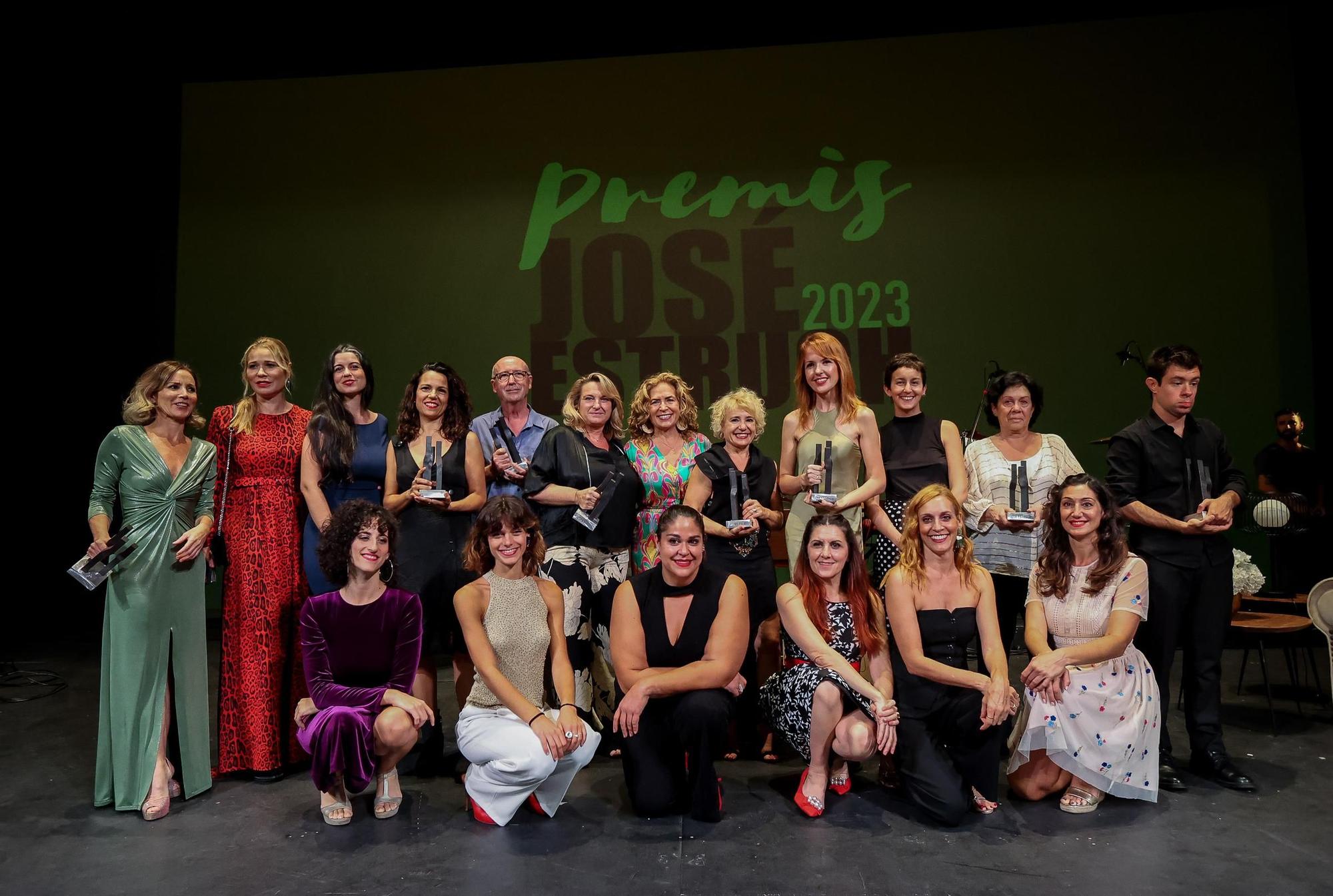 Gala de entrega de los premios Estruch en el Teatro Principal