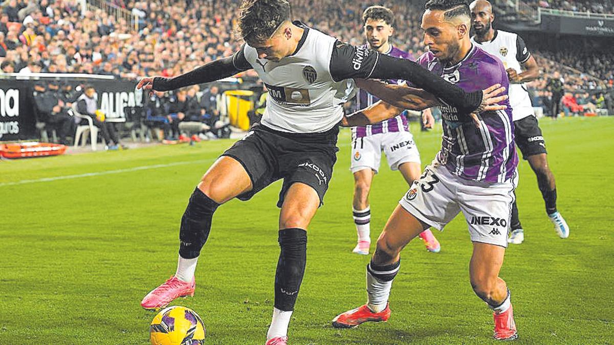 Iván Jaime, cinco partidos para mostrarse a Corberán