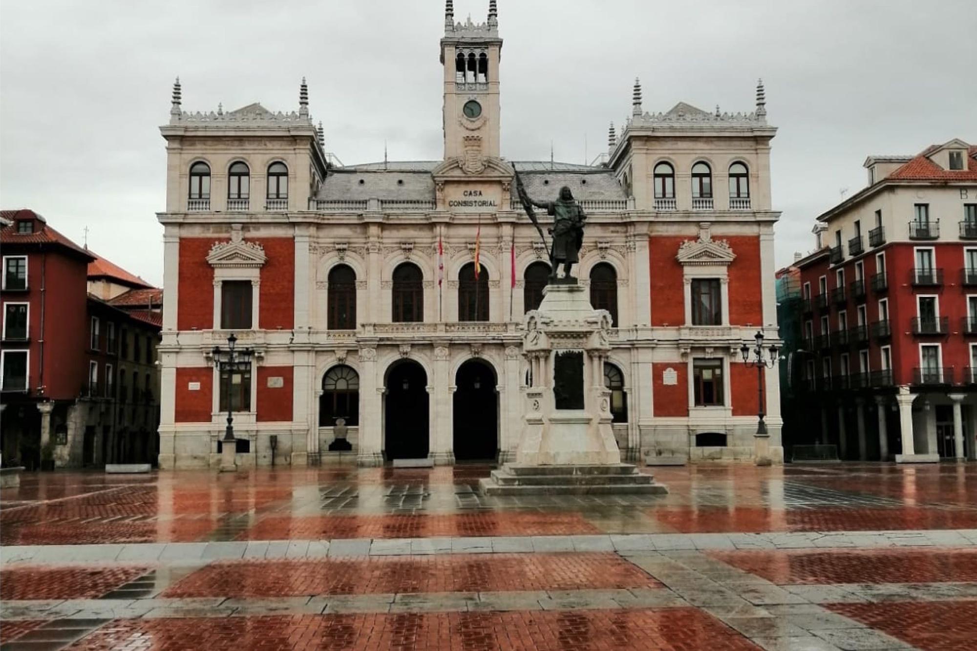 El Ayuntamiento de Valladolid.