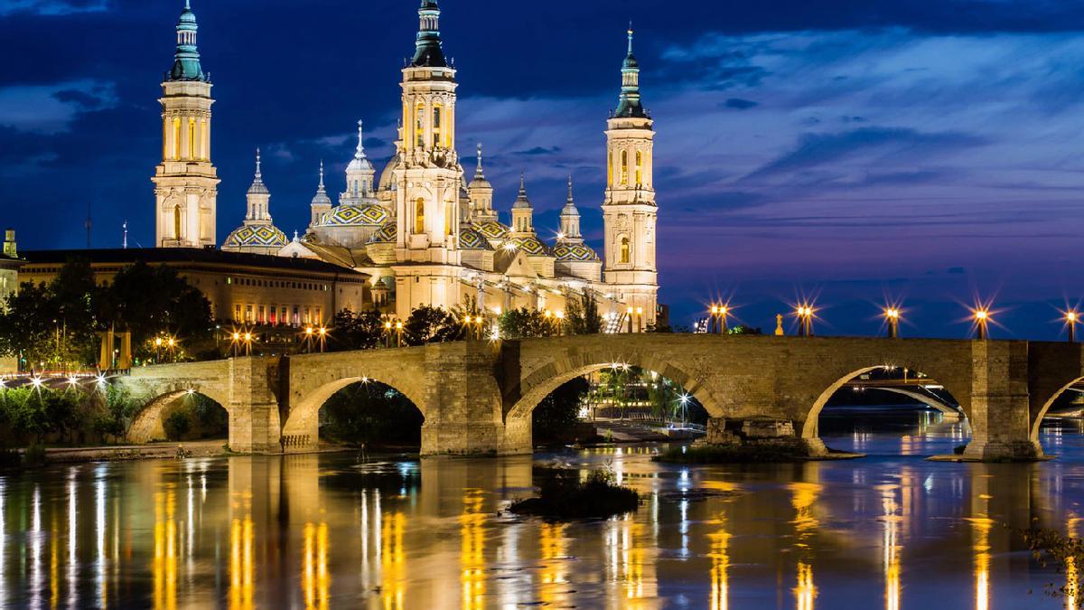 La catedral de Zaragoza.