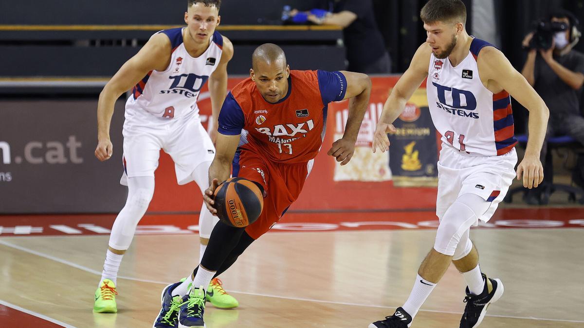 Eulis Báez, durant l&#039;últim partit que va jugar amb el Baxi, el 23 de maig contra el Baskonia