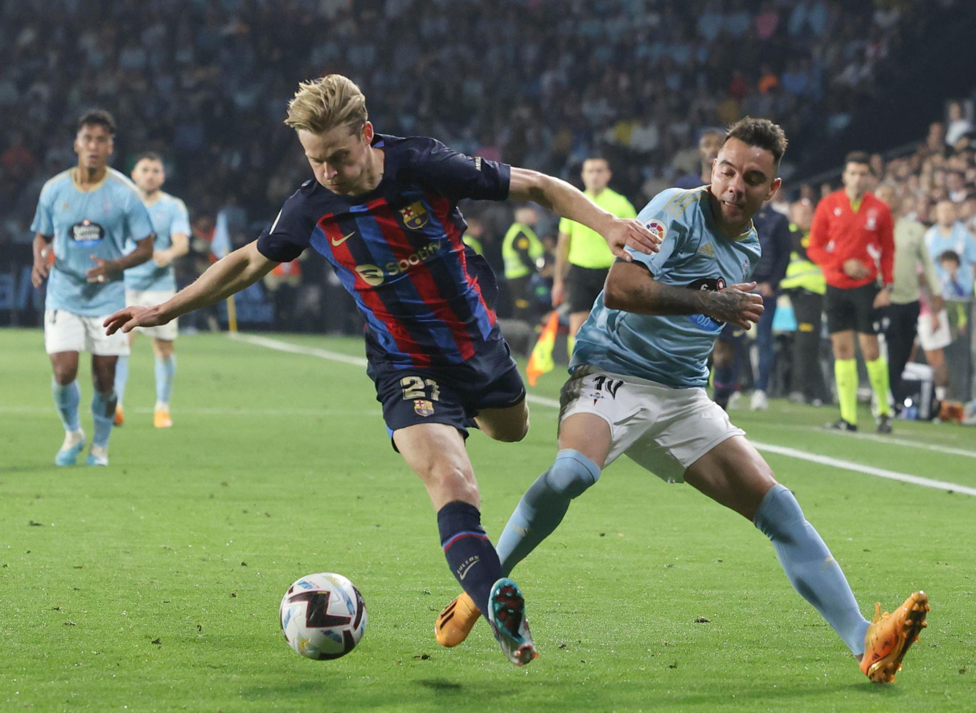 Lágrimas de felicidad en Balaídos: otro final de temporada agónico del Celta