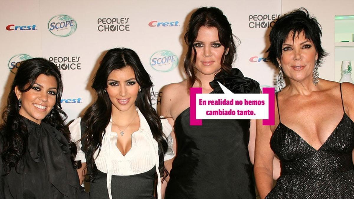 Así fueron los años 2000 para las Kardashian... ¡Alucina!