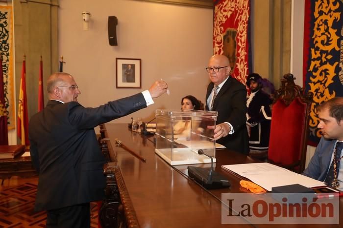 Castejón es elegida alcaldesa de Cartagena