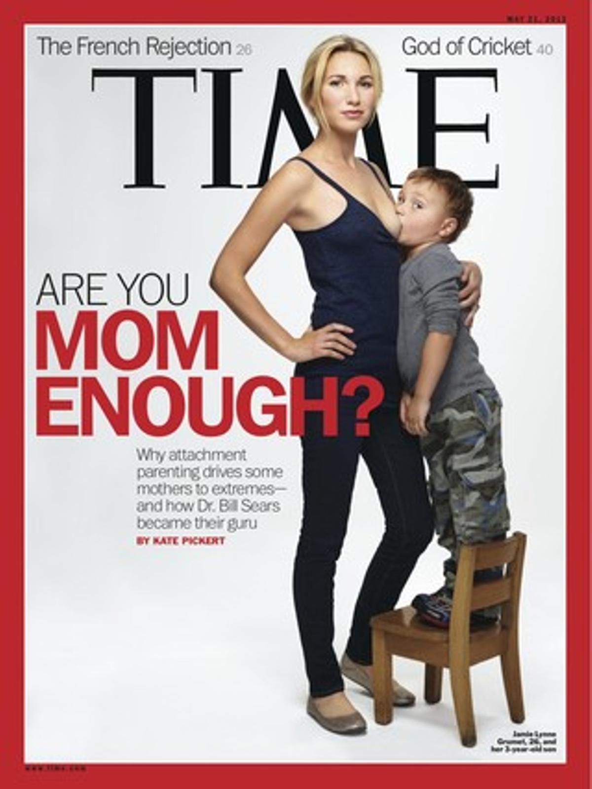 Portada de la revista ’Time’, amb Jamie Lynne Grumet.