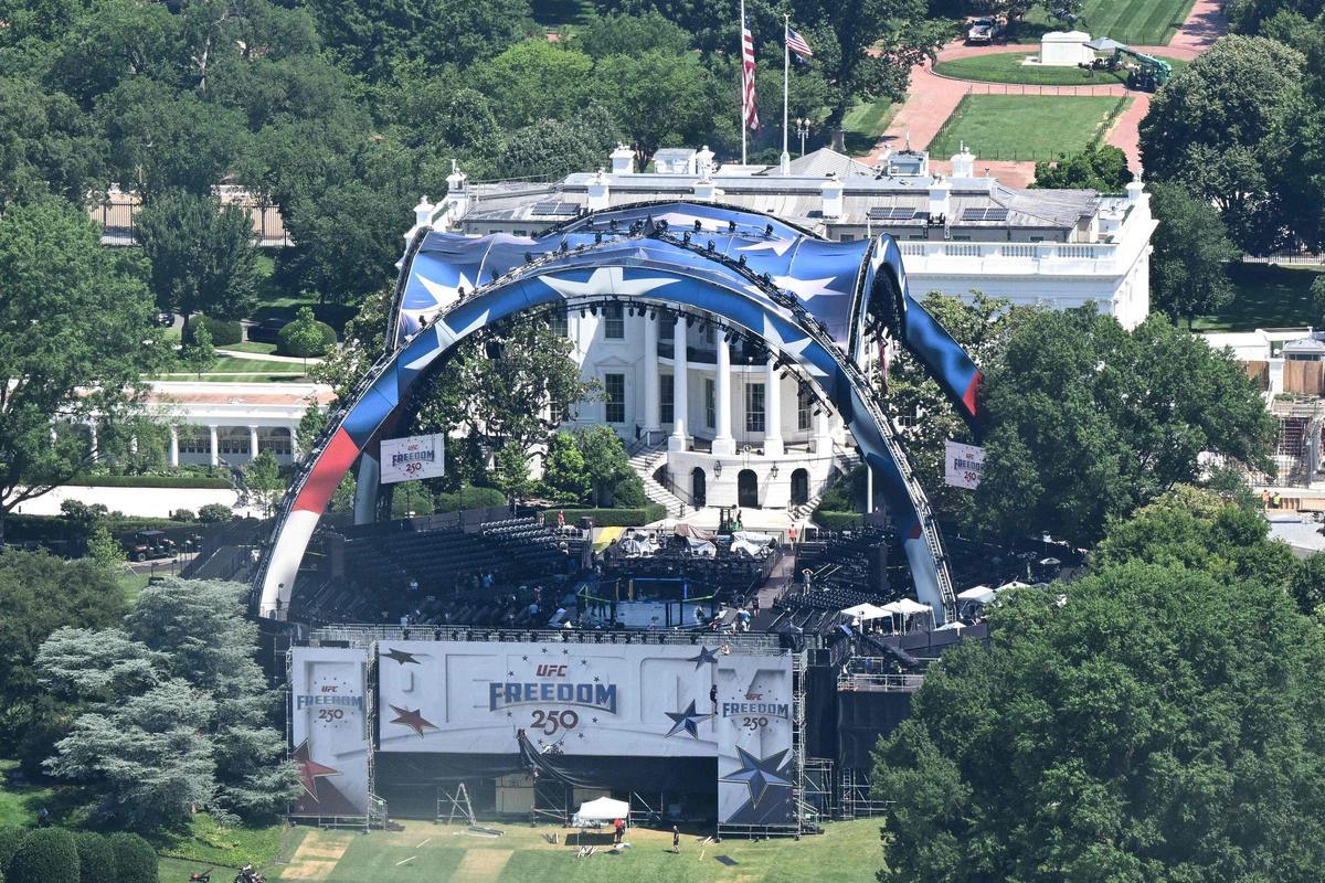 Trump fon el 250è aniversari dels Estats Units amb el seu 80è aniversari en un combat a la Casa Blanca