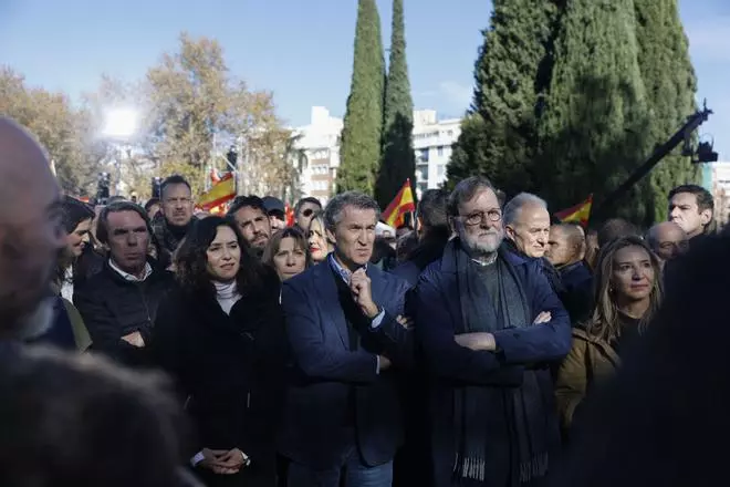 En imágenes | Concentración del PP contra el Gobierno en Madrid