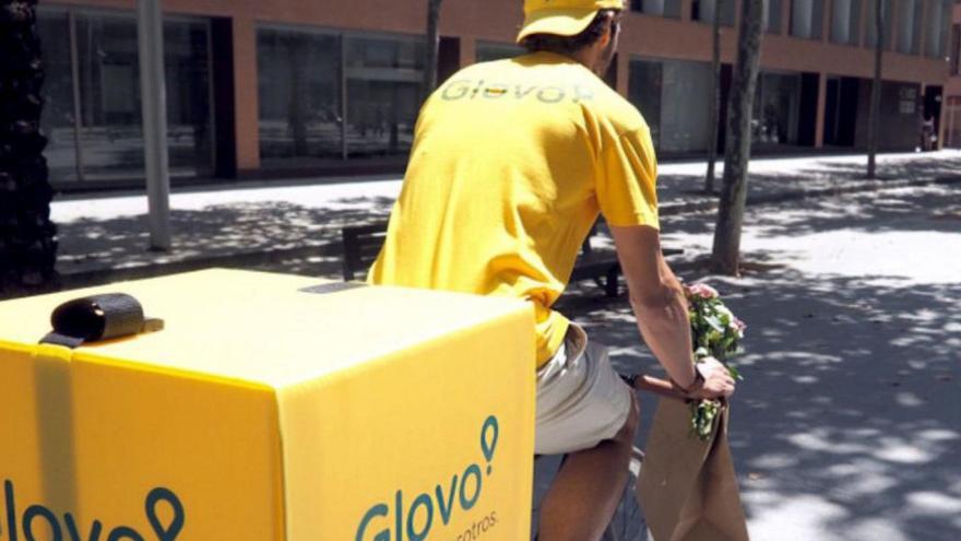 Un repartidor de Glovo | ARXIU