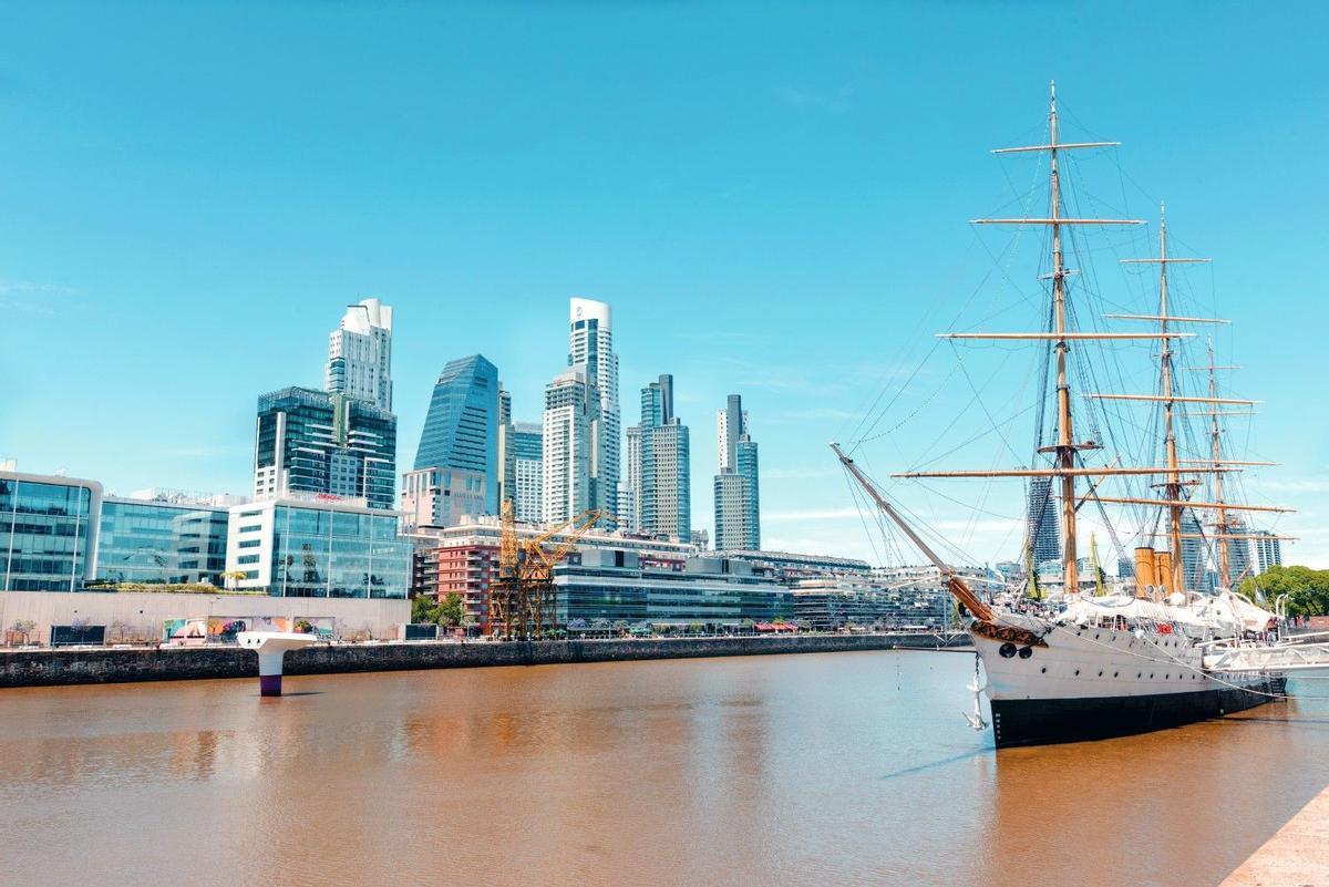 Vista de Puerto Madero