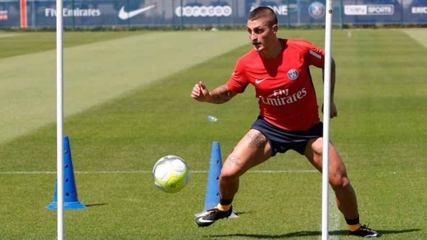 Verratti acaba con el culebrón: &quot;Soy feliz en el PSG&quot;