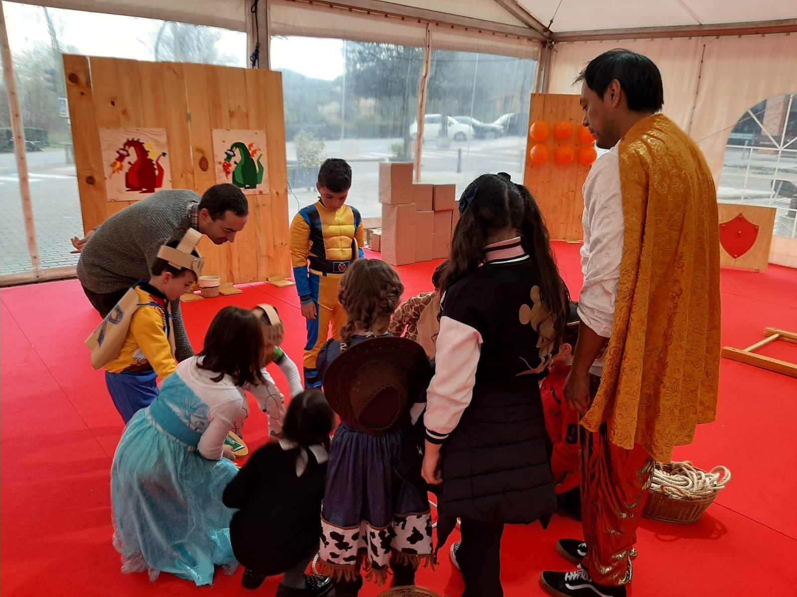 El Antroxu se juega en Lugo de Llanera: así ha sido la primera actividad festiva en el concejo