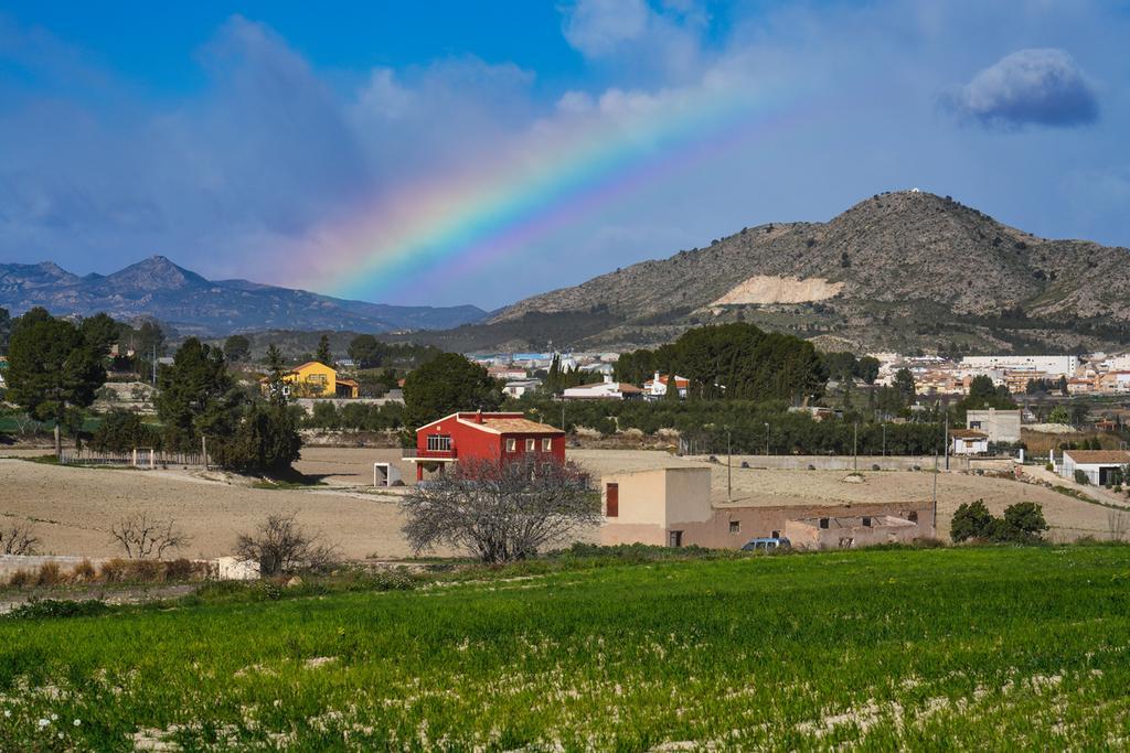 Casitas en el municipio murciano de Calasparra.