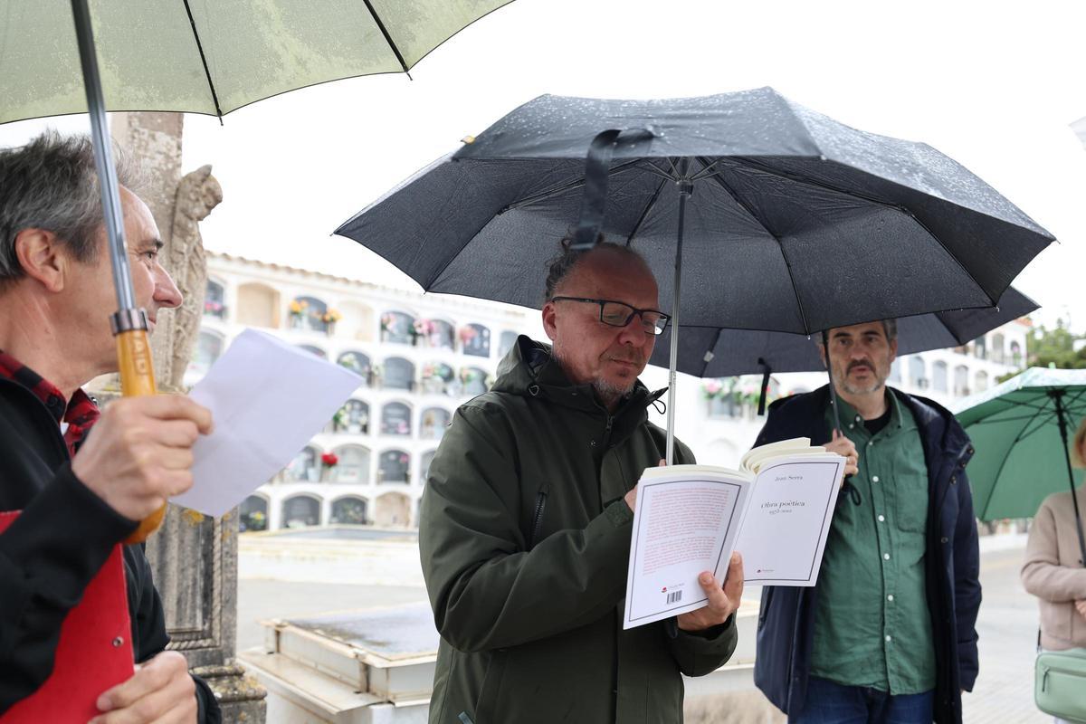 Las imágenes del acto realizado en Ibiza en memoria de las víctimas de la Guerra Civil y la dictadura
