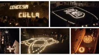 El 'apagón' más mágico: más de 8.000 velas iluminan el casco histórico de Culla