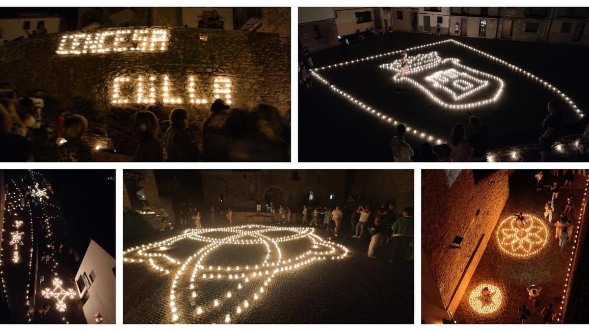 Vídeo: L'Encesa ilumina las calles empedradas de Culla
