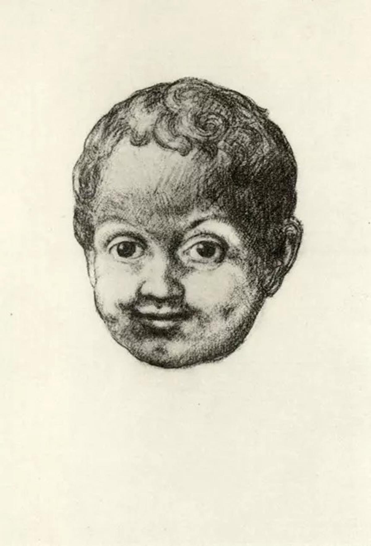 La niña dibujada por Picasso.