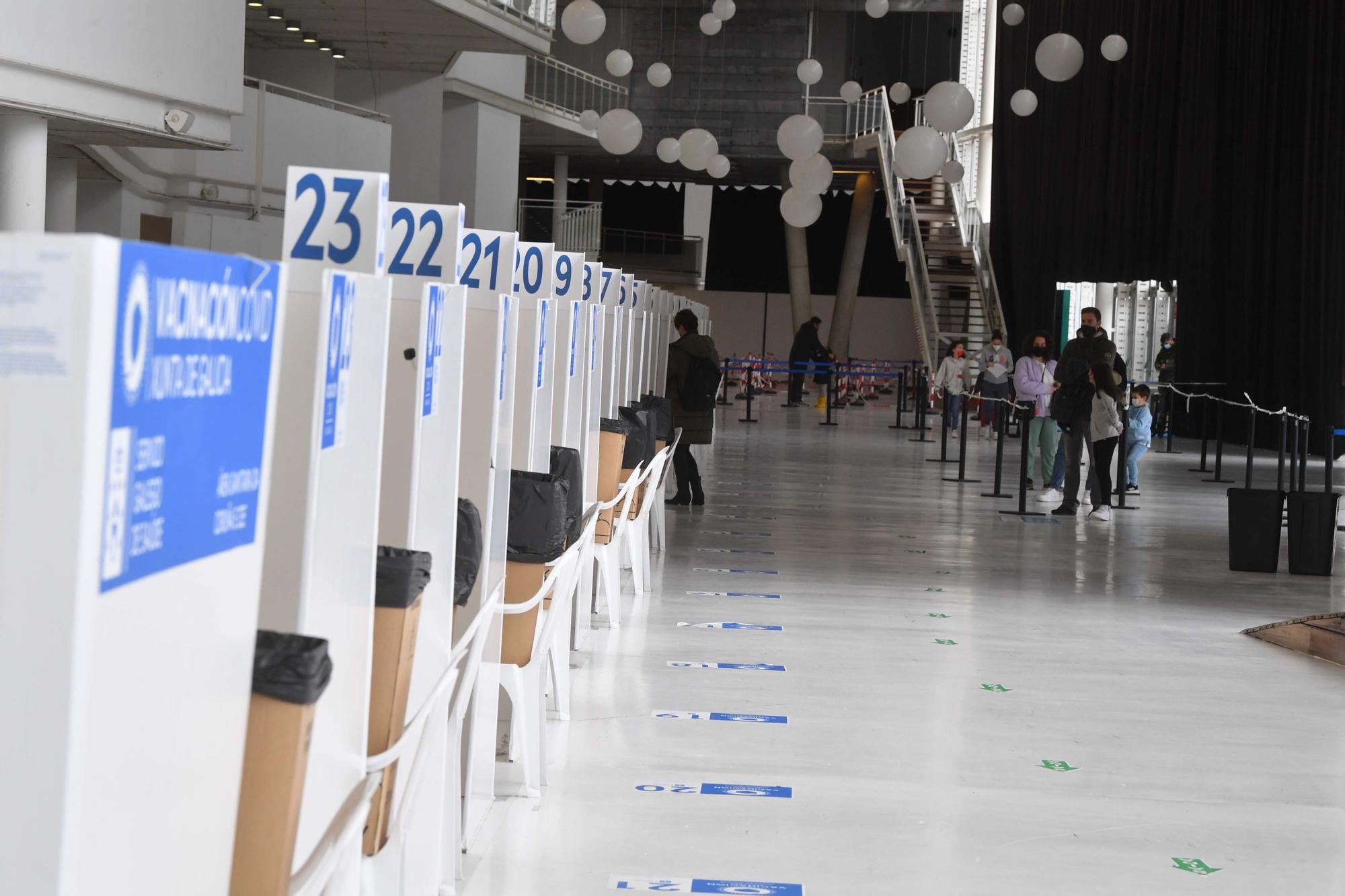 La Xunta clausura el centro vacunación para el COVID de Expocoruña