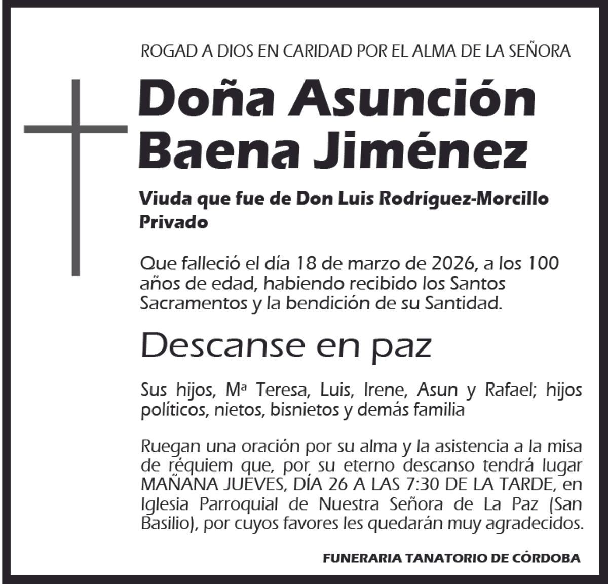 Asunción Baena Jiménez