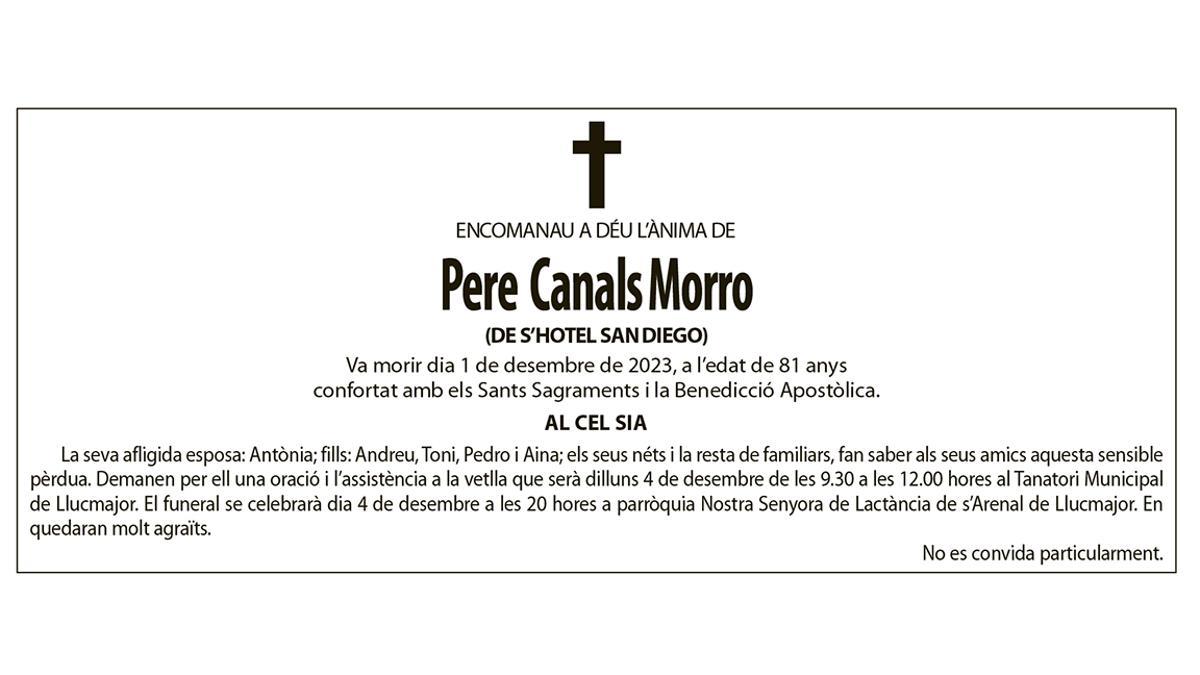 Pere Canals Morro