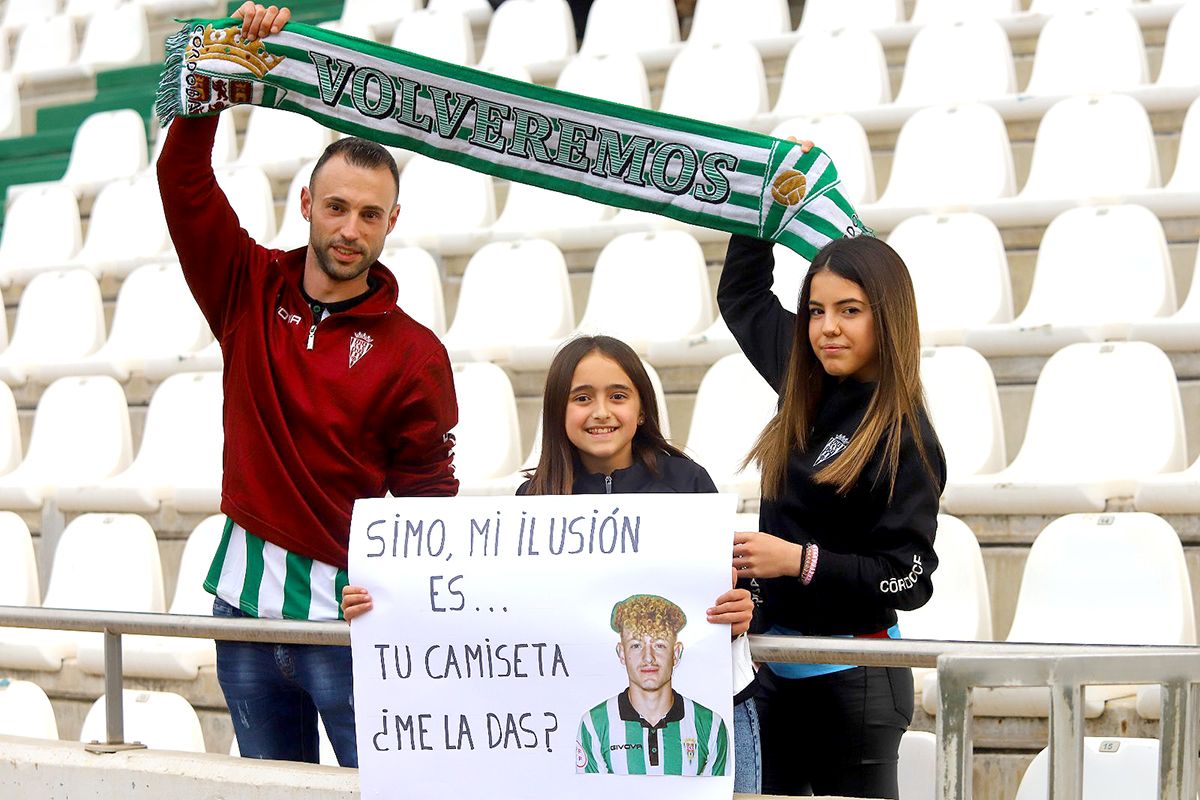 Córdoba CF - San Roque: Las imágenes de la afición en el Arcángel