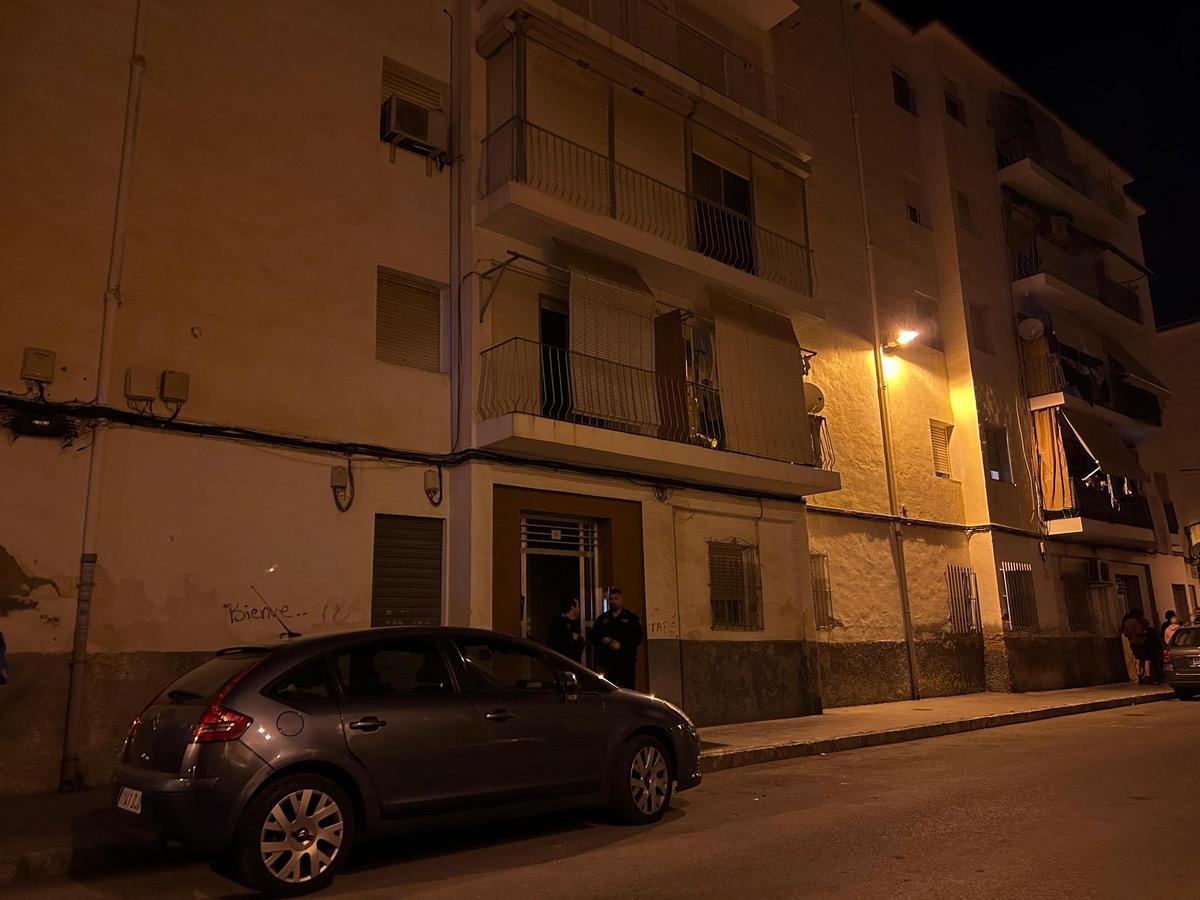 La calle donde ha ocurrido el problema con la consistencia del suelo