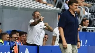 Álvaro Cervera, tras el empate contra la Real B: "Merecimos un punto y se nos han escapado dos"
