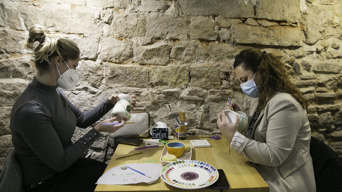 La Ceramicaria, un negocio innovador en el barrio Gòtic de Barcelona.