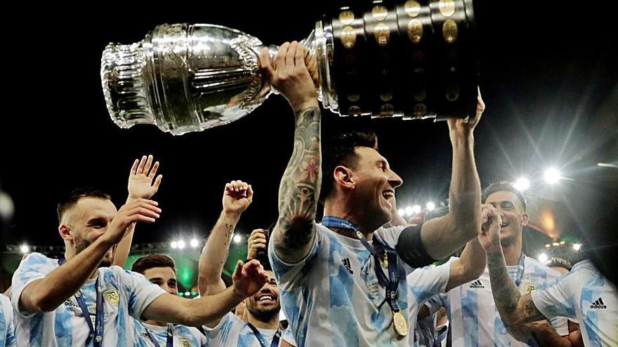 Messi aixeca la primera Copa Amèrica