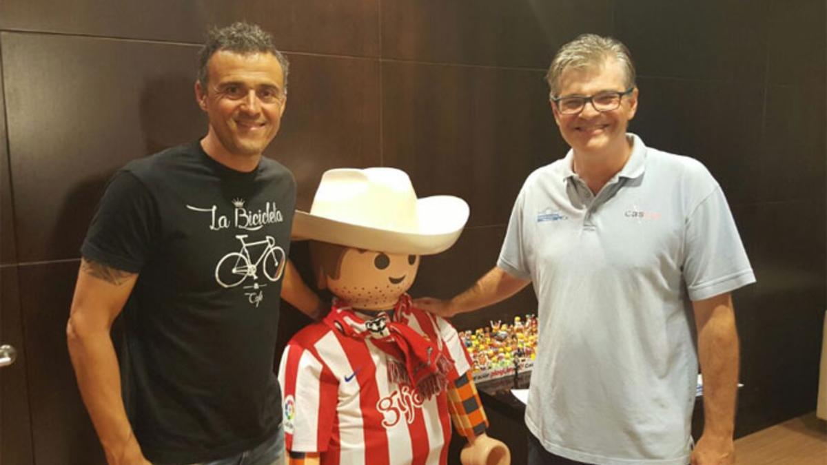 Luis Enrique ya tiene su personaje de los click de Playmobil