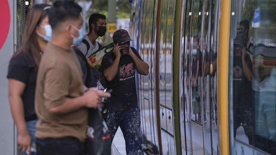 Rechazo vecinal a la ampliación del tranvía al aeropuerto de Los Rodeos