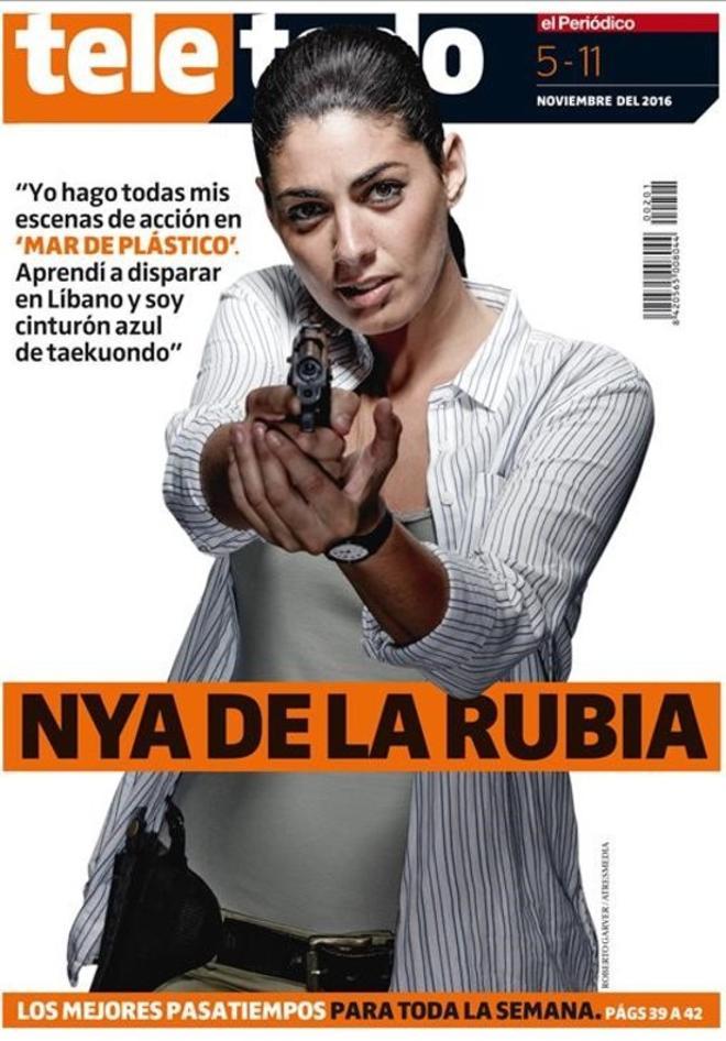 Portada de ’Teletodo’ protagonizada por Nya de la Rubia.