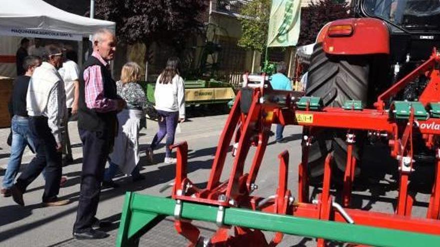 La maquinària agrícola és una de les protagonistes de la fira.