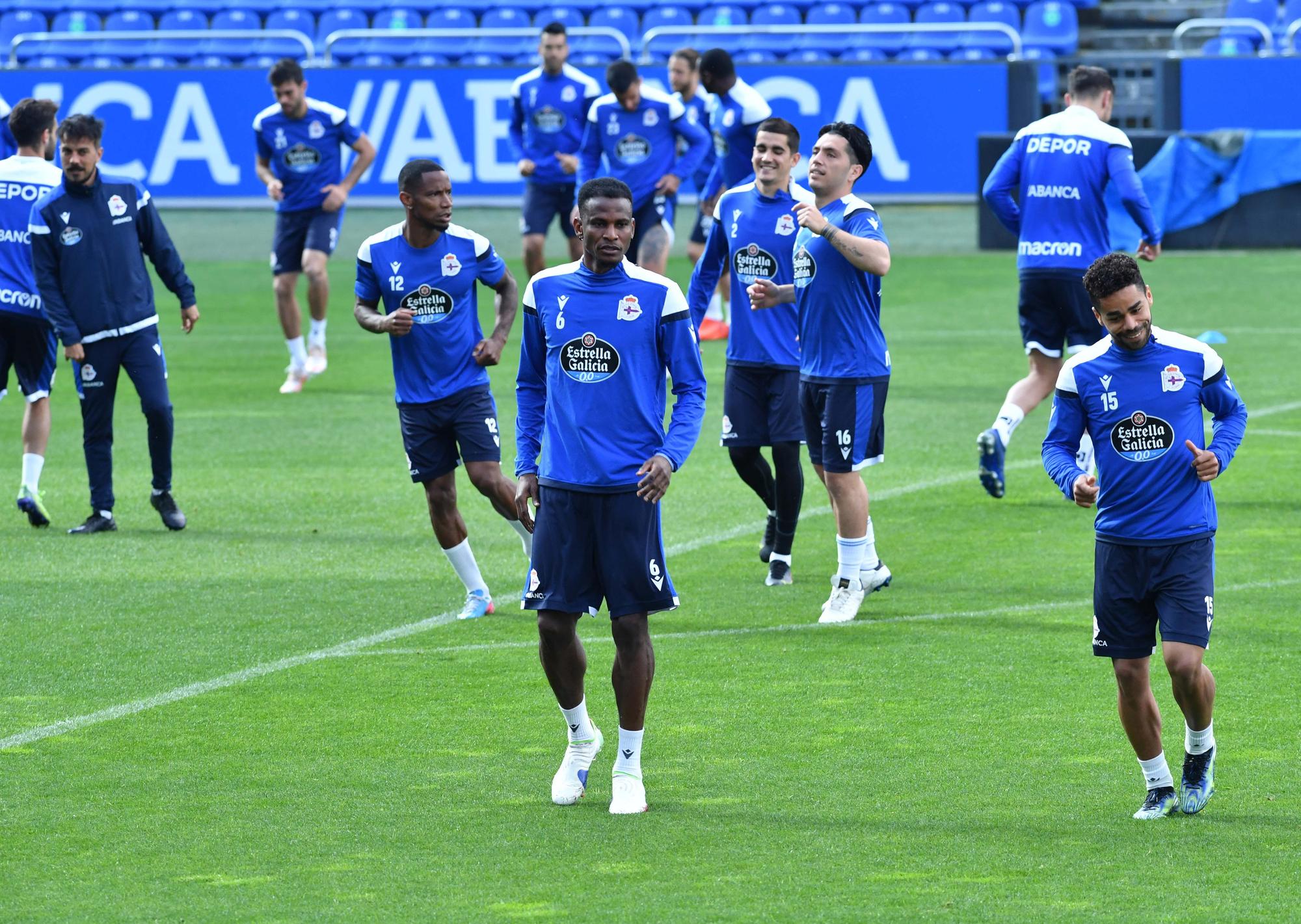 El Dépor prepara en Riazor el choque ante el Marino de Luanco