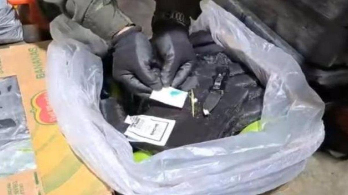 La Policía colombiana intercepta 1,3 toneladas de cocaína en un contenedor  con destino Vigo