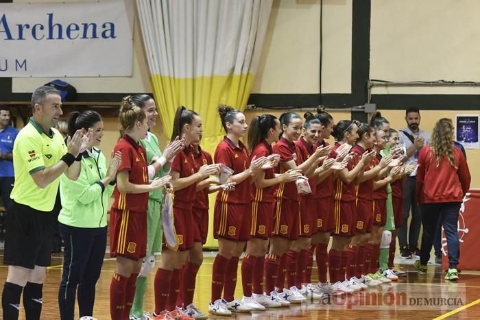 Fútbol sala femenino en Archena: España - Italia