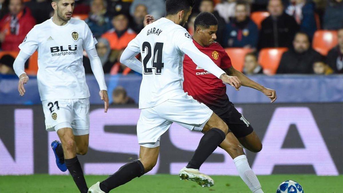 El Valencia ganó ante el Manchester United su último partido en casa