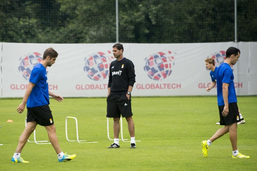 Entrenamiento del Real Oviedo