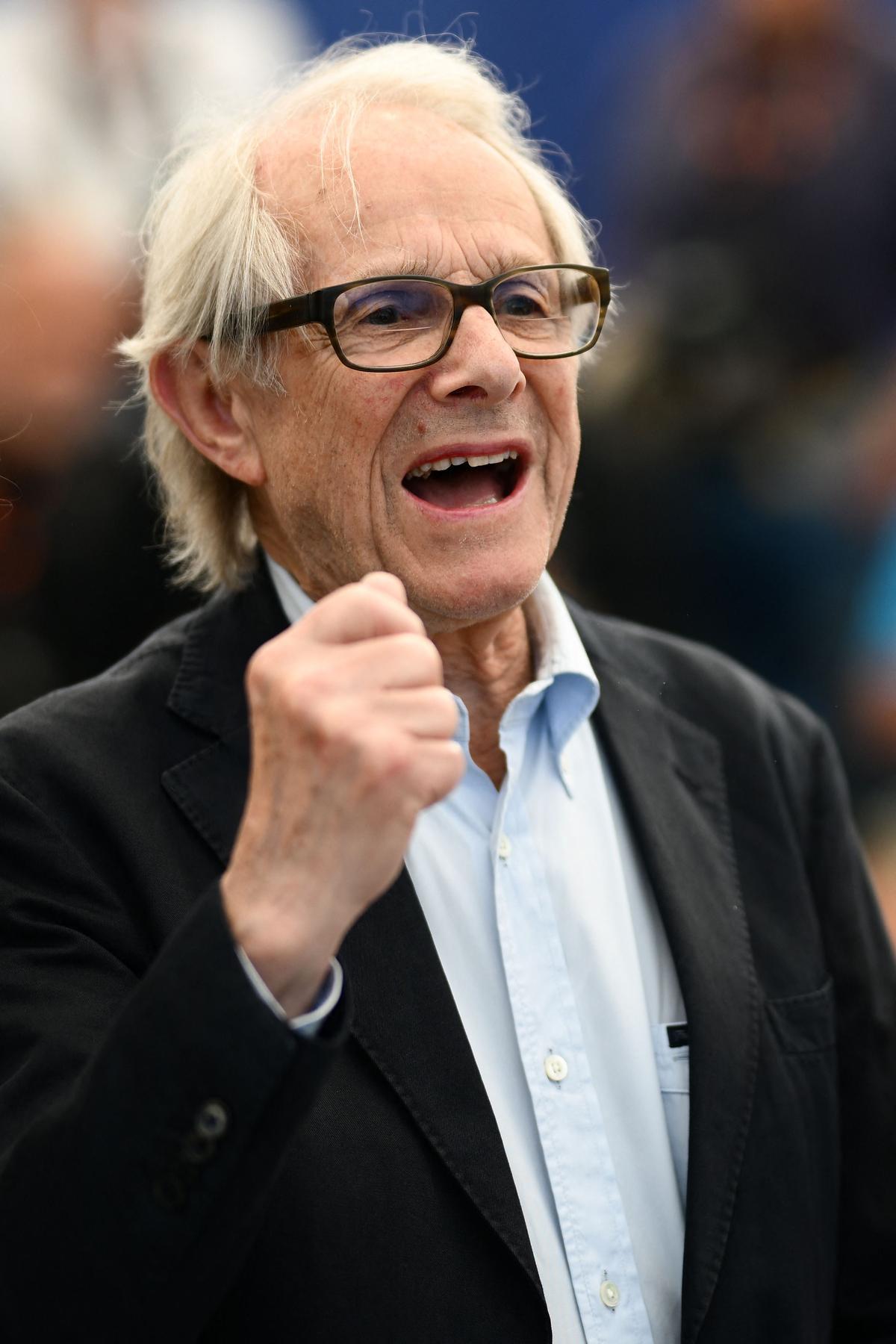 El cineasta Ken Loach se despide en Cannes
