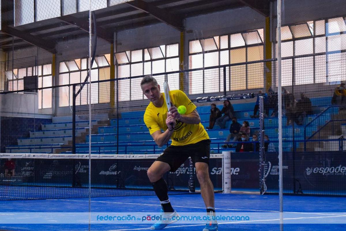 El jugador FPCV Matías Nicoletti disputó el pasado año el mismo torneo en Burriana.
