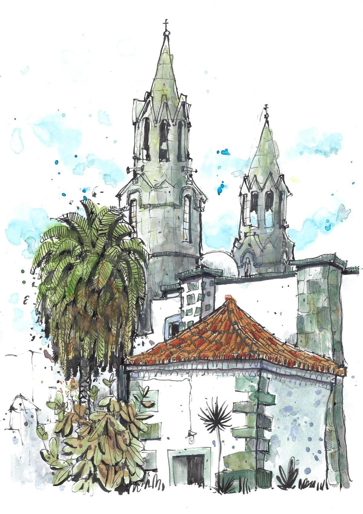 Ilustración la Basílica de San Juan