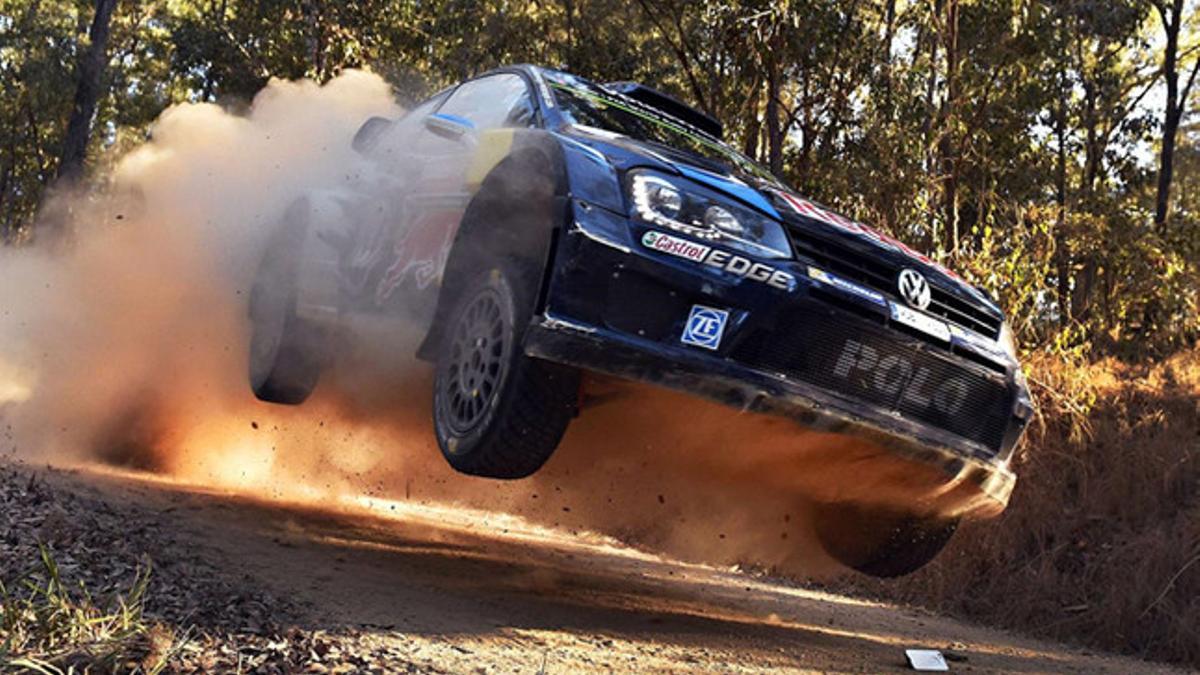 Ogier en el Rally de Australia