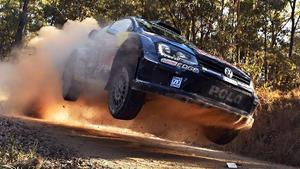 Ogier en el Rally de Australia