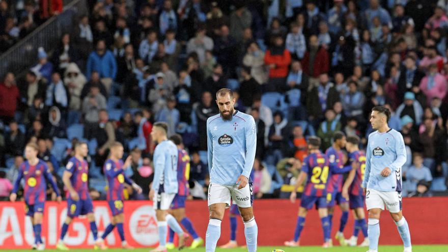 Susto insuficiente del Celta al Barça