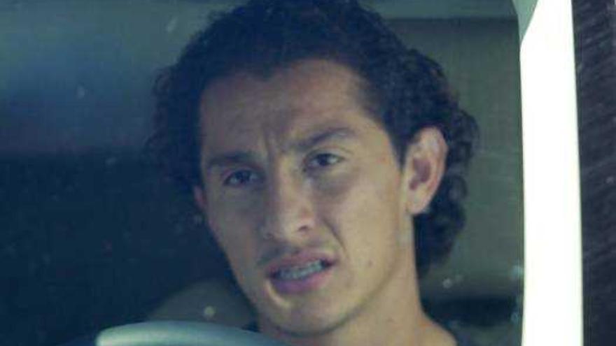 Andrés Guardado, ayer